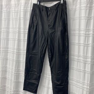 ZARA FAUX LEATHER PANTS